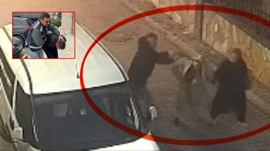 'Bakar m�s�n' dedi, kopar�p ka�t�! H�rs�zl��� kadar �abuk enselendi