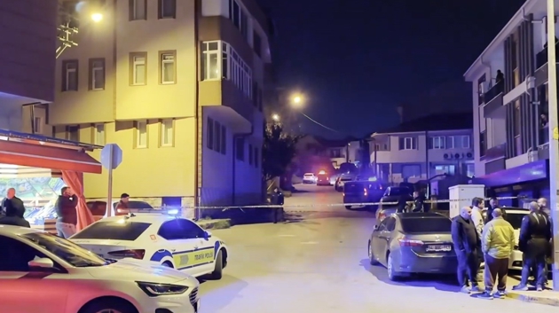 Sakarya'da korku dolu saatler: Film gibi �at��ma an� kamerada