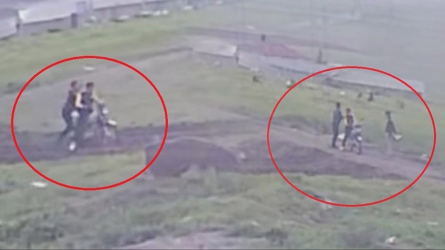 3 �ocuk bo� arazide deh�et sa�t�! Kur�un sesleri art arda duyuldu