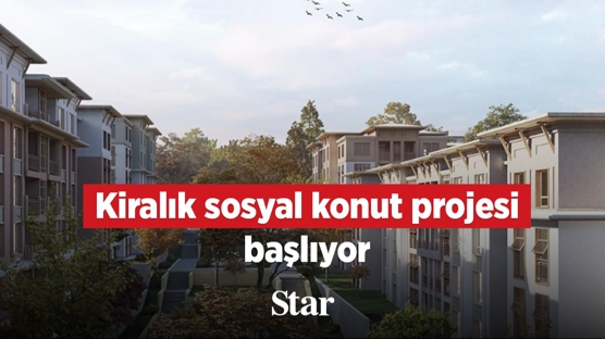 Kiral�k sosyal konut projesi ba�l�yor