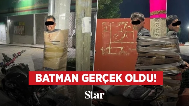 BATMAN GER�EK OLDU!
